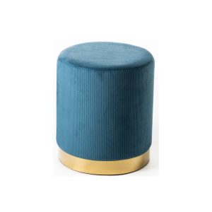 Pouf poggiapiedi - Flu Verde petrolio - POU-001-VP