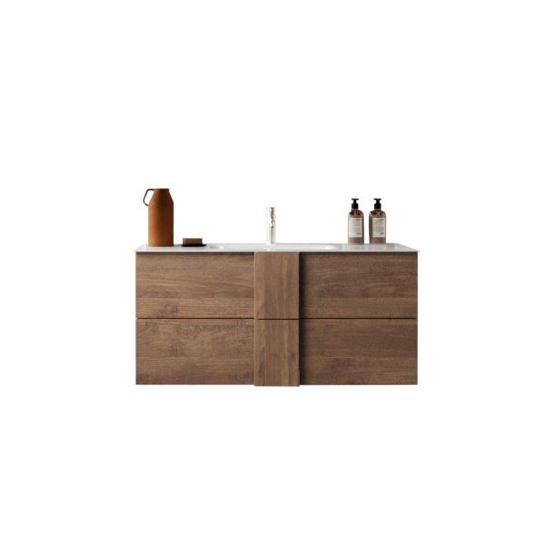 Bagno sospeso 2 cassetti 101x53x47 BLOOM