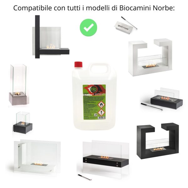 <span>Bioetanolo Bio Sprint Ecologico Inodore 99.9% </span>4 Taniche da 5 Litri - immagine 5