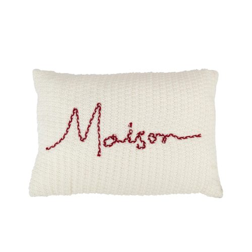 Cuscino Ricamato 40x60cm <span>MAISON </span>