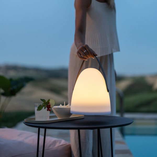 Lampada outdoor con manico Nero <span>MOON</span> - immagine 2