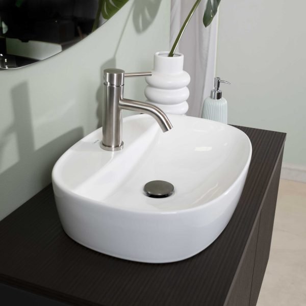 <span>Lavabo da appoggio Moderno</span> 50x38 cm - immagine 4