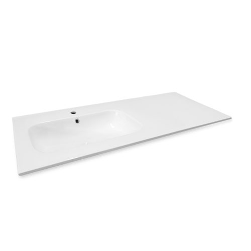 Lavabo da incasso 1 vasca 121x51 SX MARC