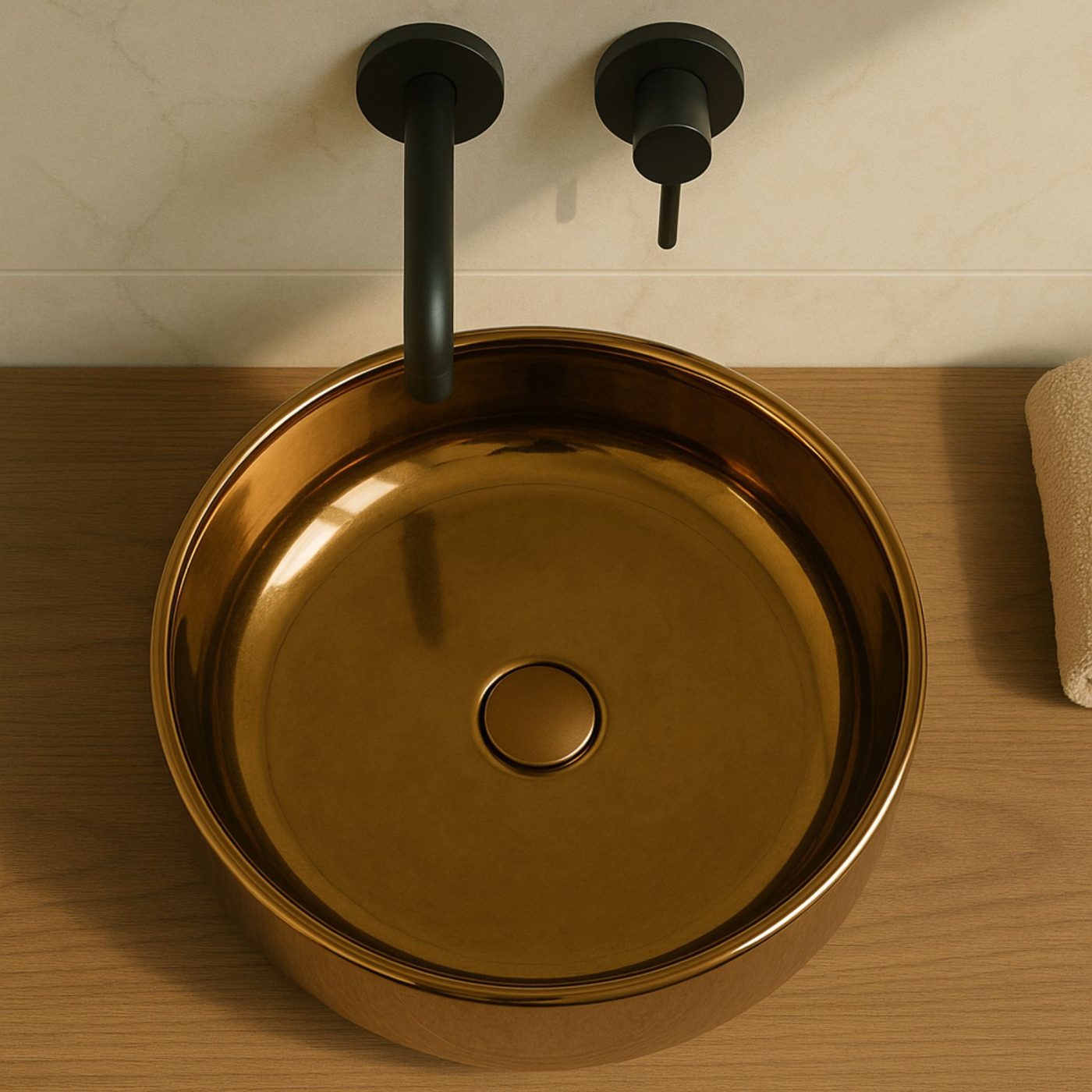 Lavabo tondo da appoggio - LAV-007-40-BR (6)