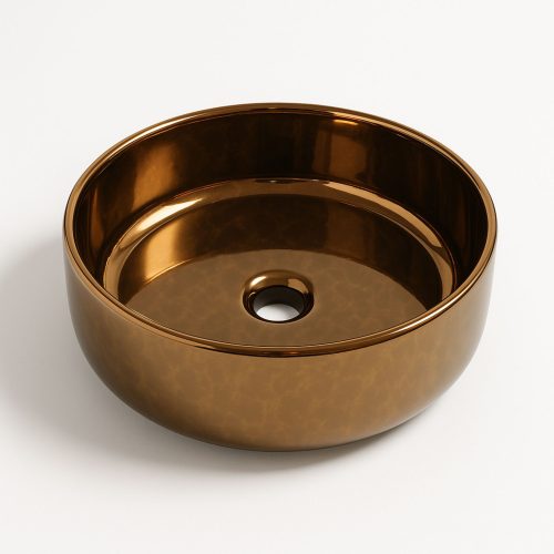 Lavabo tondo da appoggio - LAV-007-40-BR (6)