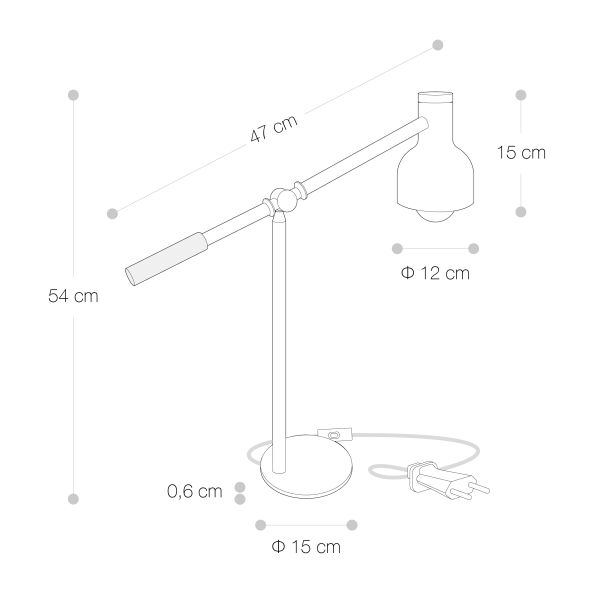 Lampada da scrivania<span>MABEL</span> - immagine 6