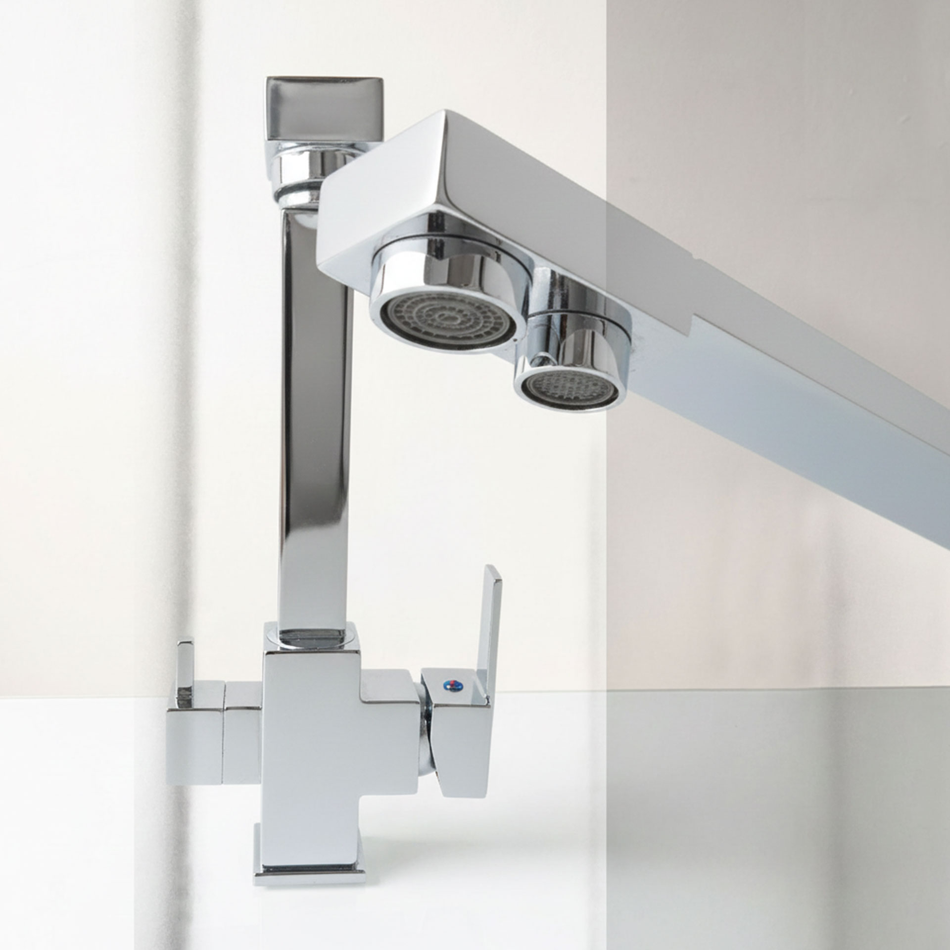 Rubinetto miscelatore a 3 VIE Cromo SKAR - Norbe Rubinetto miscelatore a 3 VIE Cromo SKAR - immagine 3