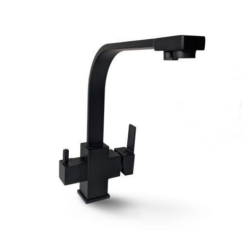 Flash sale Sedie - Norbe Rubinetto miscelatore a tre vie Nero SKAR