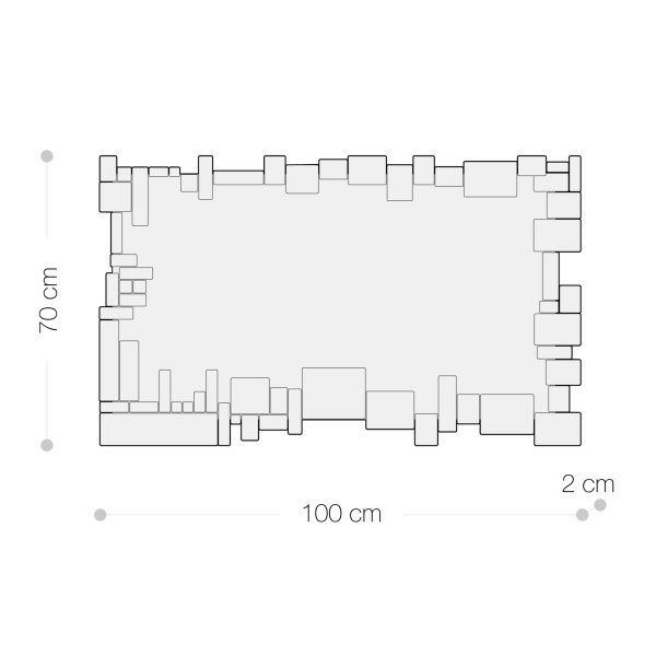 Specchio Decorativo 90x70 cm <span>ESTER</span> - immagine 6