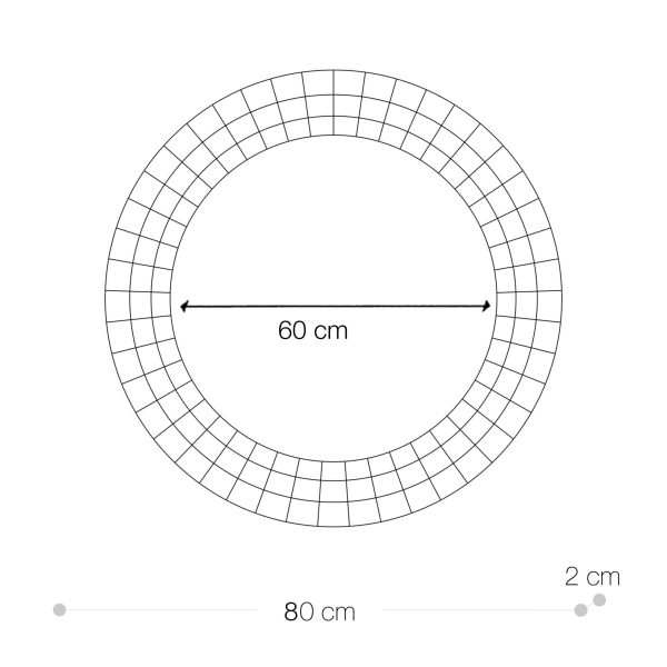 Specchio Decorativo 80cm diametro