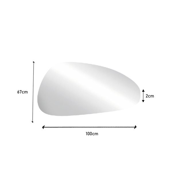 Specchiera retroilluminata 67x100x2 <span>Éclat</span> - immagine 5