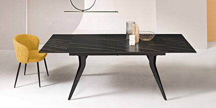 TAVOLI in ceramica fissi ed allungabili Miki - Norbe