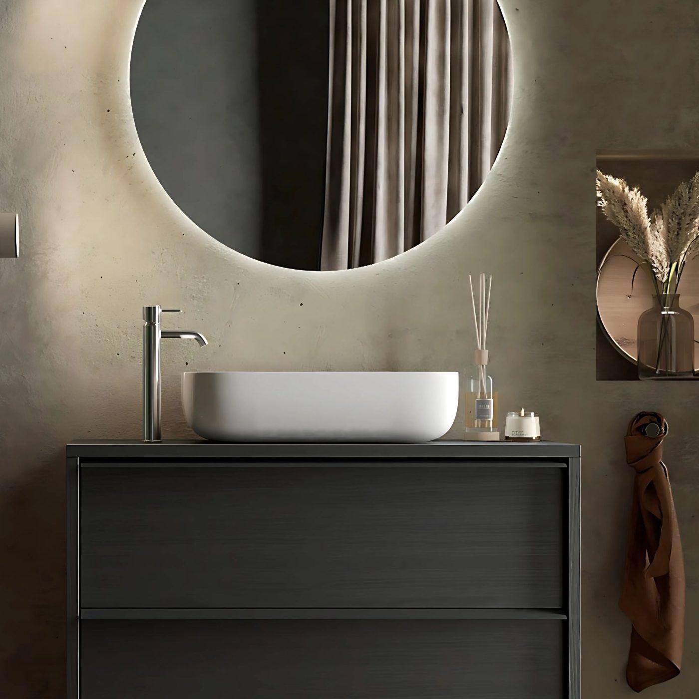 lavabo da appoggio - LAV-004-BI